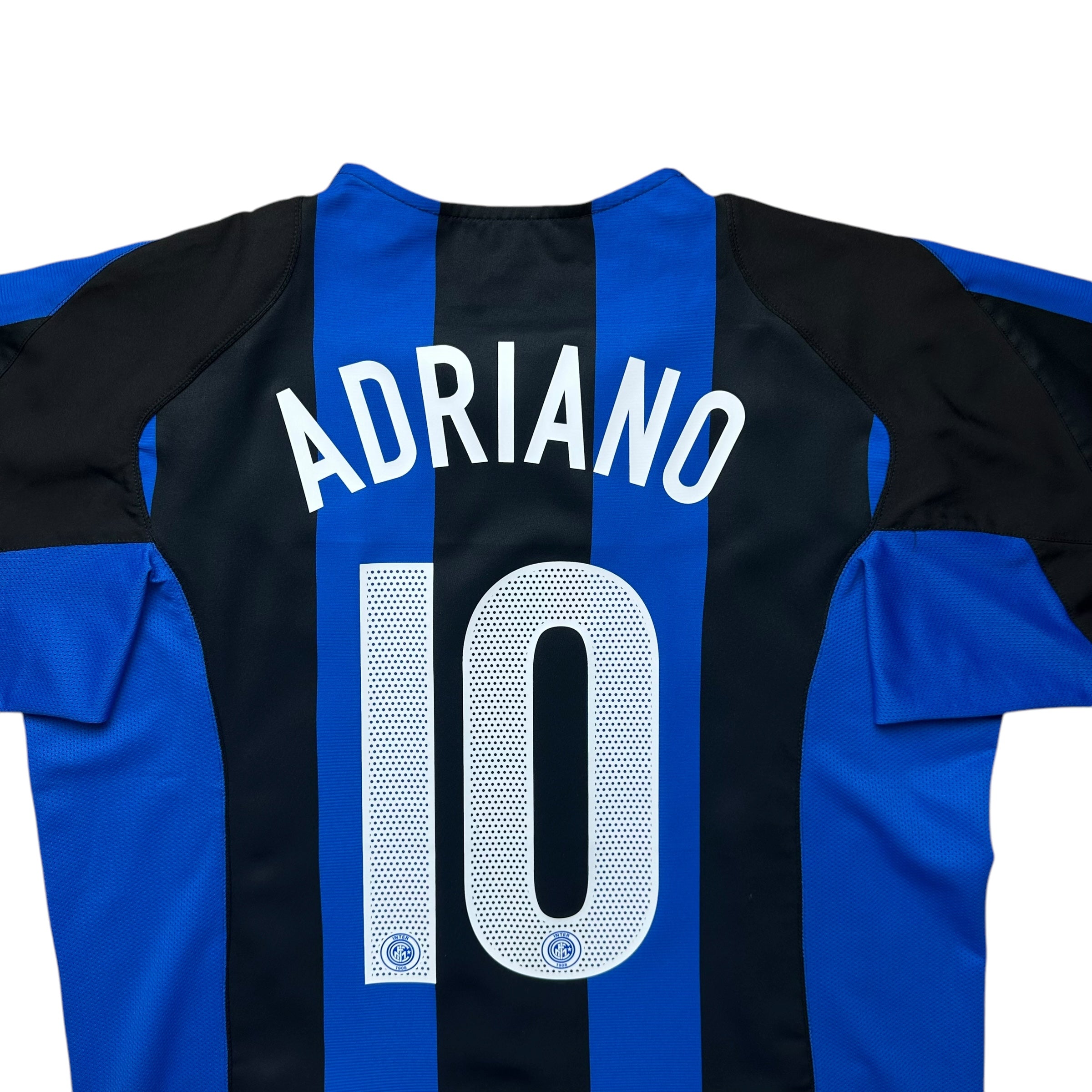 Inter Milan 2004-05 Home Shirt (L) Adriano #10